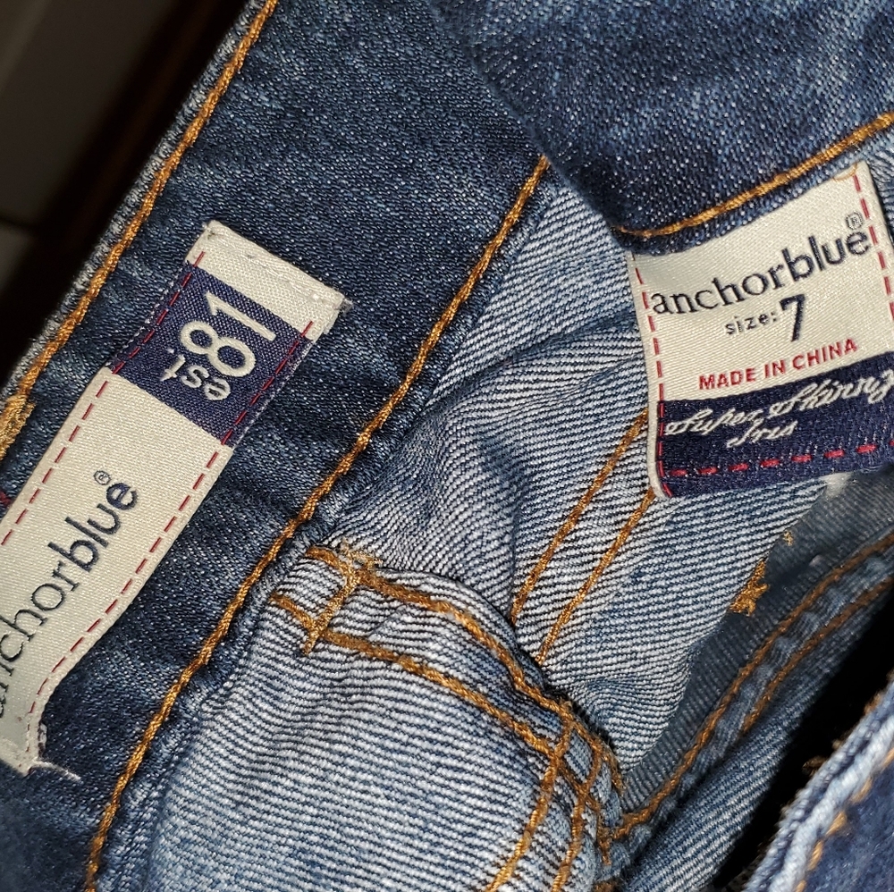 Anchor blue jeans